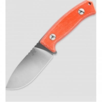 Нож с фиксированным клинком LionSteel M2 MiOR, сталь D2, рукоять Orange micarta купить в Ярославле