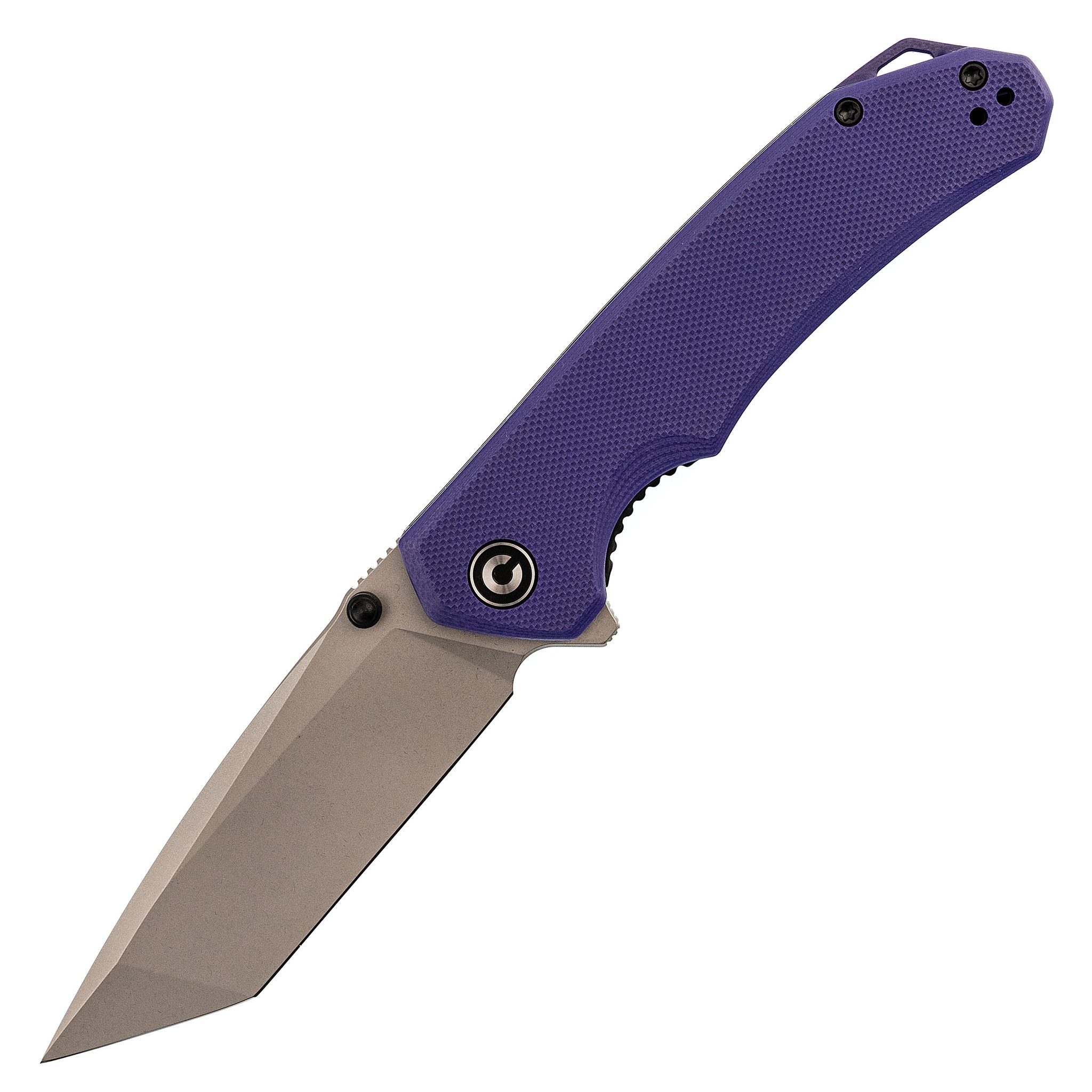 Складной нож CIVIVI Brazen Tanto, сталь D2, Purple G10