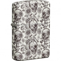 Зажигалка Skeleton Glow in the Dark Green ZIPPO купить в Ярославле