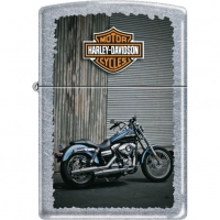 Зажигалка ZIPPO Harley-Davidson® Байк, с покрытием Street Chrome™, латунь/сталь, серебристая, 36x12x56 мм купить в Ярославле